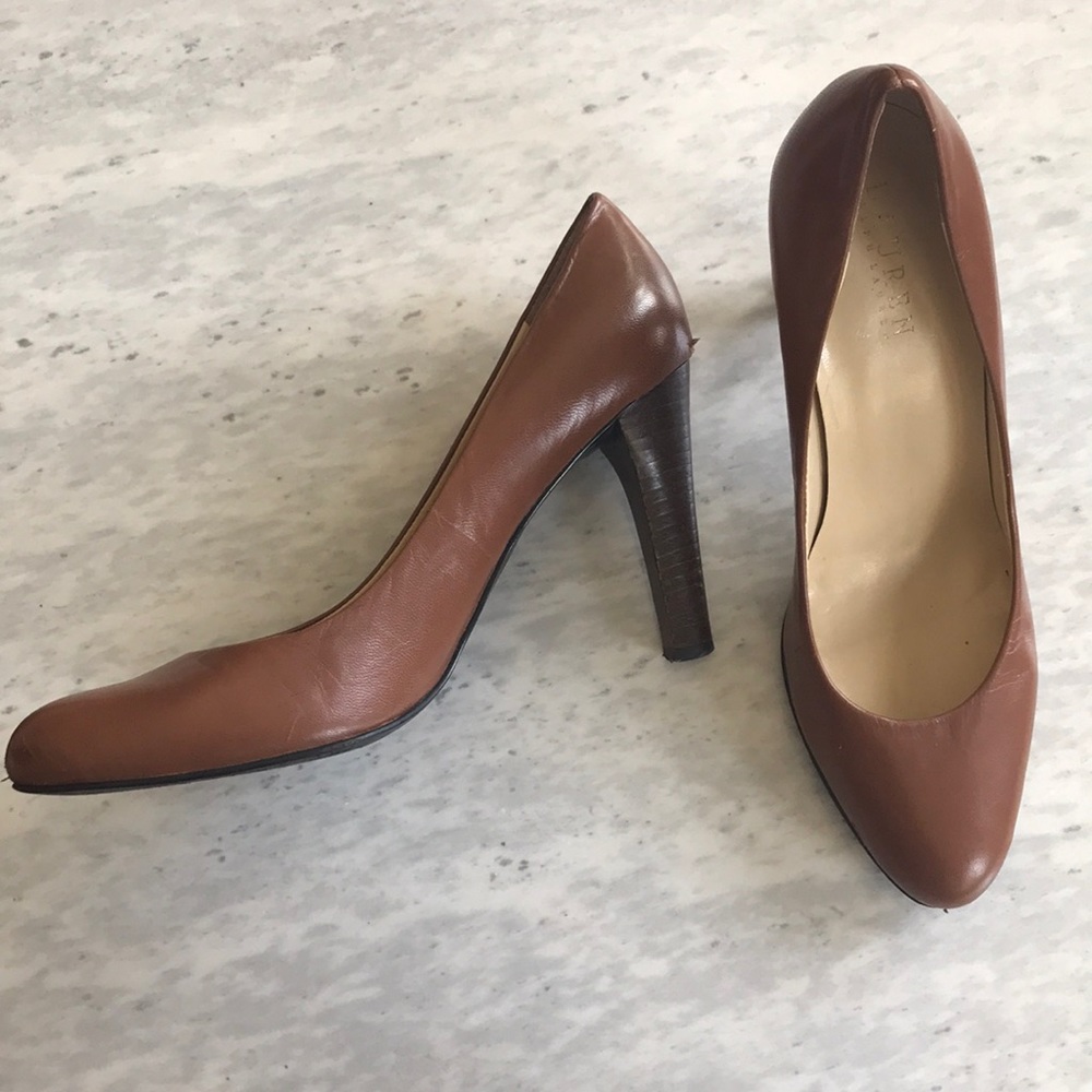 Ralph Lauren Leather Pumps